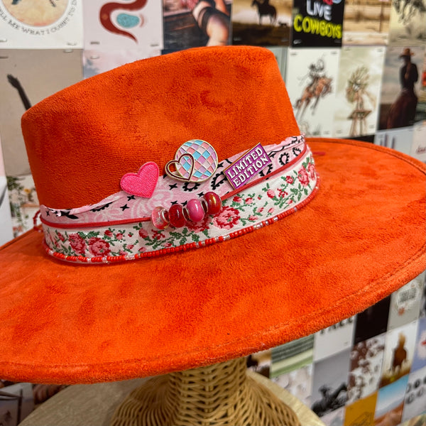 Retro Floral Hat