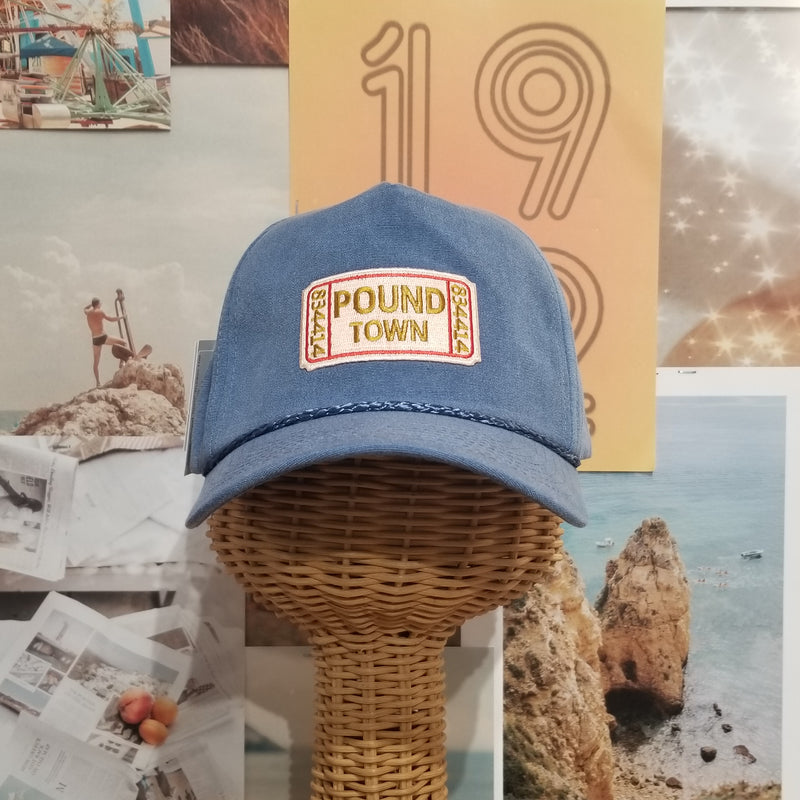 Denim "Pound Town" Trucker Hat