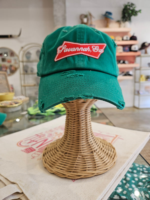 Green Savannah, GA Trucker Hat