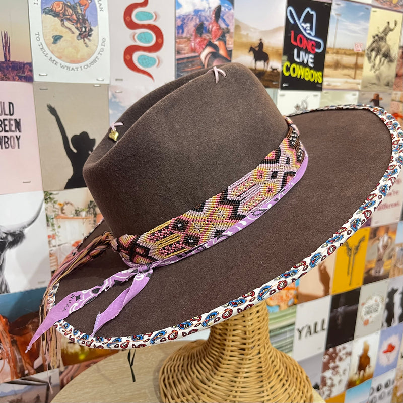 Seaside Hat with Sequin Patch