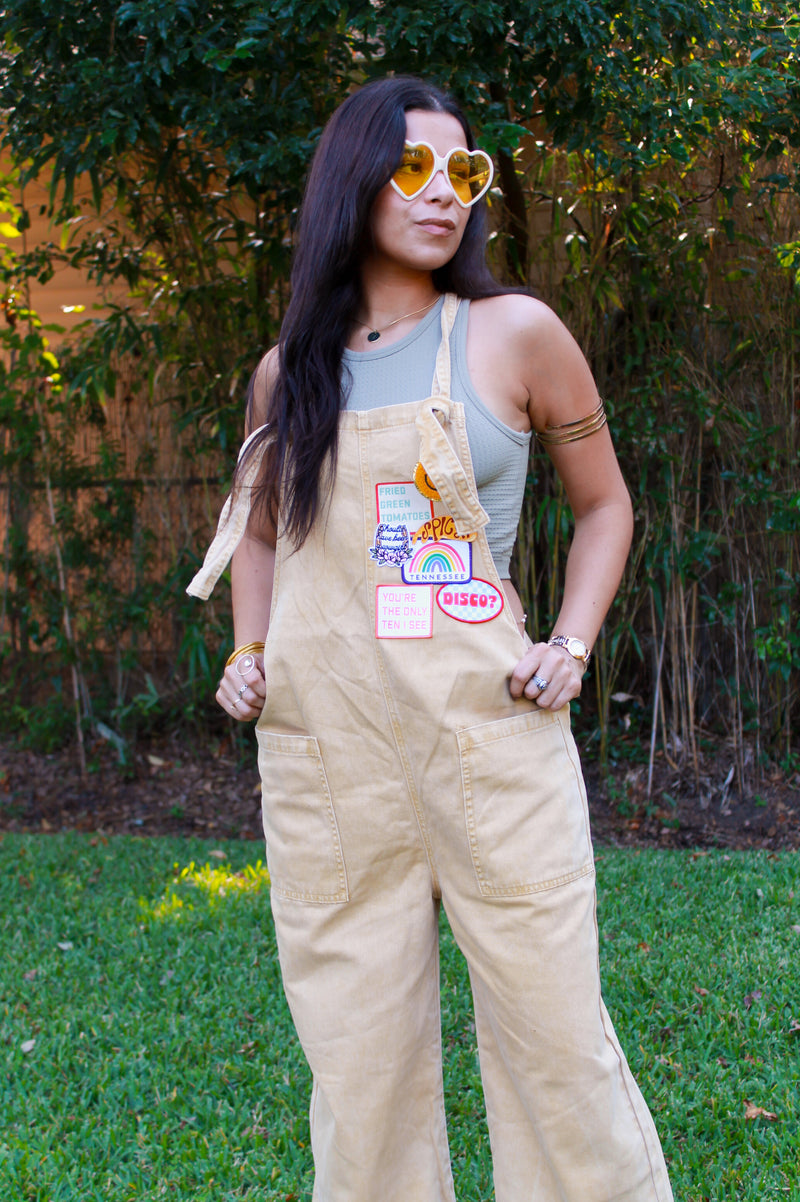 Tennessee Patchwork Overalls