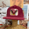 Corduroy Red Fly High Hat