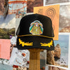 PRIDE Let Me Be Free Black Trucker Hat