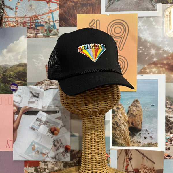 Savannah Rainbow Burst Trucker Hat