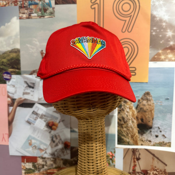 Savannah Rainbow Burst Trucker Hat