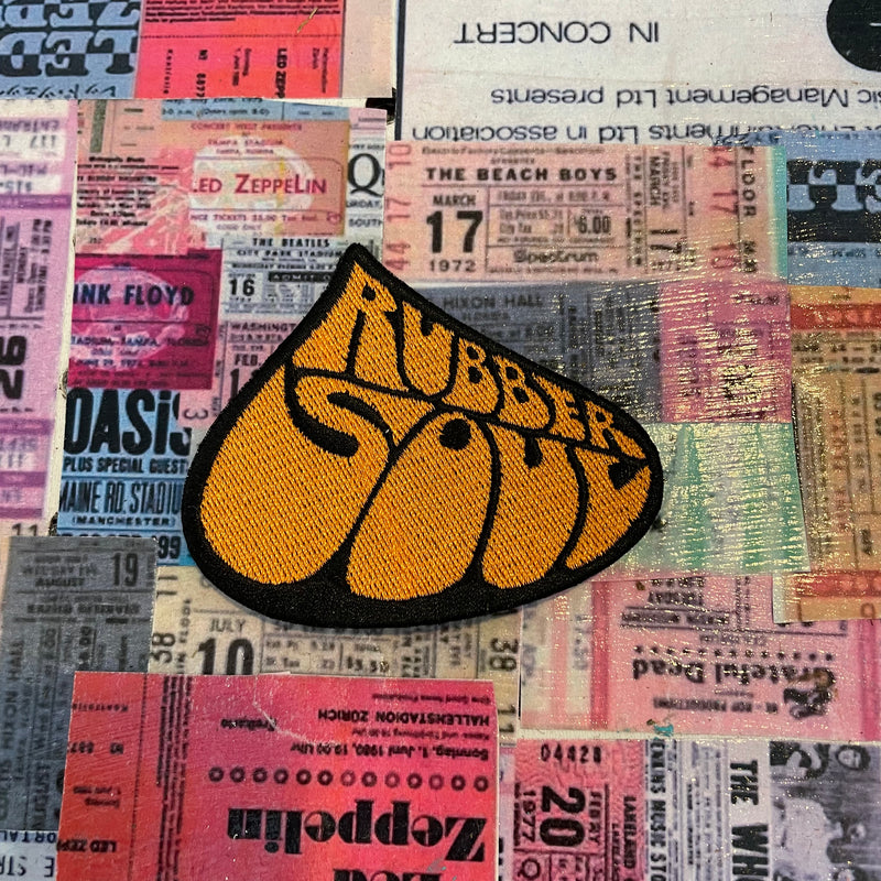 The Beatles Standard Patch: Rubber Soul Album WSL