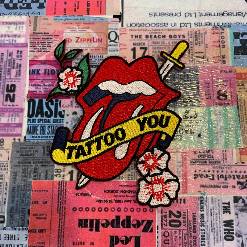 The Rolling Stones Standard Patch: Tattoo You WSL