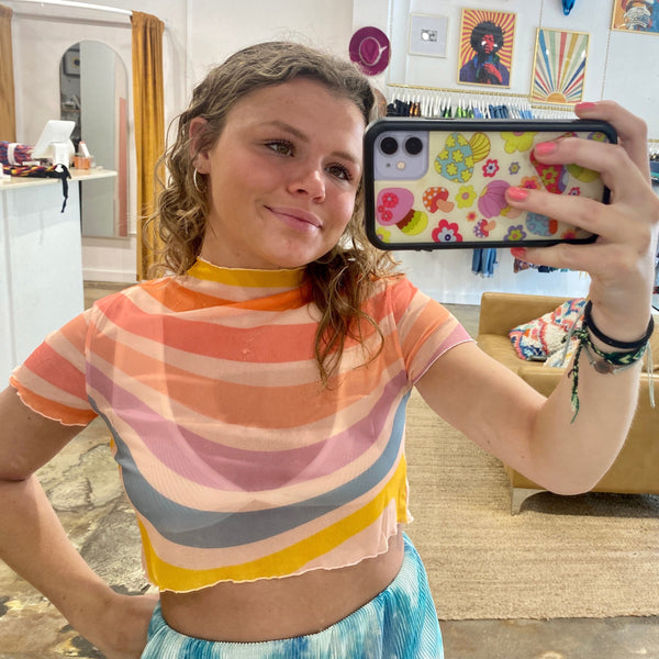 Roo Mesh Top