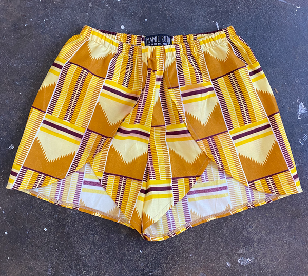 Golden Wax Print Shorts